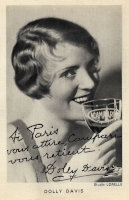 Photo de Dolly Davis pour une publicité Campari