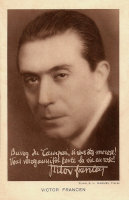 Photo de Victor Francen pour une publicité Campari